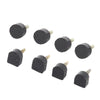 High Heels Heel Studs Mute Wear-resistant Replacement Heel, Color: Black (30 In 1)