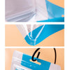 100 PCS Data Cable Packaging Bag Plastic Sealing Bag, Size:10.5x15cm(Green)