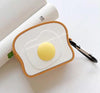 For Apple AirPods Pro Egg Toast Bluetooth Headphone Protective Case