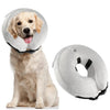 Inflatable Pet Collar, Soft Recovery Cone for Dogs & Cats, Size M