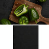 40x40CM Thick Sand Solid Color Background Plate Photo Photography Props(Black)