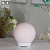 Ceramic Humidifier Mute Household Moon Shape Aromatherapy Machine Automatic Alcohol Sprayer with Colorful Lamp