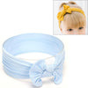 Cute Bowknot Infant Baby Girl Hairband Headwear Headbands(Blue#9)