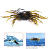 3 PCS HENGJIA SO068 Submerged Crab Hook Anti-hanging Bottom Ice Fishing Bait, Color: 8cm 19g 1