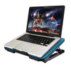 N99 USB Dual Fan Hollow Carved Design Heat Dissipation Laptop Cooling Pad(Gray)