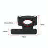 B-L004 Motorcycle Long-Distance Riding Bottle Holder Set(Black)