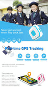 V28 Necklace Style GSM Mini LBS WiFi AGPS Tracker SOS Communicator(Black)