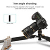 TRIOPO 853 Adjustable Portable Carbon Fiber Tripod with D2-A Ball Head for SLR Camera
