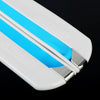 4 PCS Universal Car Auto Plastic Wrap Rubber Front Rear Body Bumper Guard Protector Strip Sticker