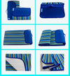 600D Oxford Cloth Outdoor Picnic Mat Picnic Cloth Waterproof Mats Spring Travel Beach Mat, Specifications (length * width): 150*180(Silan Stripe)