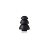 Anti-Noise Sleep Earplugs Silicone Soundproof Earplugs Industrial Noise Cancelling Silent Earplugs(Black)