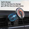 T09 2 in 1 Transparent Car Magnetic Wireless Charger 15W Fast Charging Stand