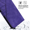 For Redmi K70 Ultra 5G Global Crossbody 3D Embossed Flip Leather Phone Case(Purple)