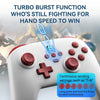 Wireless Bluetooth Gamepad With Wakeup Vibration Body Gamepad For Switch / Android / Apple / PC(Pink)
