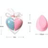 3 PCS Love Makeup Eggs No Powder Makeup Egg Puff Set(4 Colors Random)