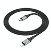 hoco X102 USB-C / Type-C to 8 Pin Fresh PD Charging Data Cable, Length:1m(Black)