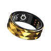 R12M SIZE 20 Smart Ring, Support Health Monitoring / Multiple Exercise Modes(Gold)
