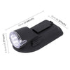3W 240LM USB Solar Energy Motorcycle / Bicycle Front Light (Black)