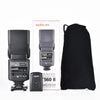 Godox TT560II Wireless 433MHz GN38 Camera Flash Speedlite Light (Black)