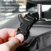 Car Seat Back Storage Hanging Bag Tablet Net Bag(Black)
