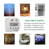SINOTIMER CN101S-4 12V 1 Second Interval Digital LCD Timer Switch 7 Days Weekly Programmable Time Relay