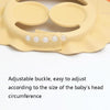 JC510 Baby Shampoo Shower Cap Adjustable Cute Cartoon Children Bath Cap(Beige)