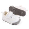 D2678 Autumn Baby Shoes Super Skin Children Sport White Shoees, Size: 16(White)