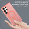For Samsung Galaxy S25 Ultra MagSafe Frosted Translucent TPU + PC Full Coverage Phone Case(Red)