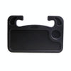 Multi-function Car Steering Wheel Computer Card Table Box Car Tray Desktop Computer Desk Car Laptop Table Dining Table Shelf Desk Auto Accessories(Black)