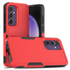 For Samsung Galaxy S24 FE 5G 2 in 1 PC + TPU Phone Case(Red)