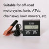 ZSB-03 Chain Saw Tachometer Gasoline Engine Lawn Mower High Tachometer Digital Display Induction Pulse Tachometer, Specification: Clip Version