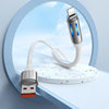 hoco U136 USB to 8 Pin Prize Charging Data Cable, Length:1.2m(White)