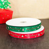 Christmas Gift Box Flowers Packing Coloured Ribbon , Size: 91m x 2cm (Green)