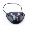 Halloween Props Plastic Pirate Eye Patches, Random Pattern Delivery(Black)