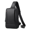 OUMANTU 903 Oxford Cloth Chest Bag Business Casual One-shoulder Crossbody Bag(Black)