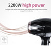 VGR V-413 2200W Negative Ion Hair Dryers with 6 Gear Adjustment, Plug Type: EU Plug (Black)