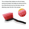 W-0272 Multifunctional Long Hair Cleaning Soft Car Tire Brush(Red)