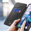 For iPhone XR DUX DUCIS Skin X Series PU + TPU Horizontal Flip Leather Case with Holder & Card Slot(Black)