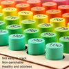 1-100 Teaching Aid Number Early Education Kindergarten Puzzle Toys, Style: With 1 Question Card