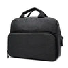 SLR Camera Bag Men Crossbody  Photography Bag Waterproof Carrying Case with USB Charging Port, Size: Small