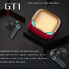 GT1 Low Latency In-Ear Wireless Bluetooth Headphone(Black Silver)