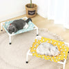 Washable Pet Bed, Small Triangle, 47x52cm, Elevated, Breathable