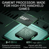 E6 Handheld Game Console 5 Inch IPS Screen Retro Gamebox  With 2 Handles 32GB(Green)