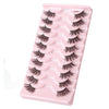 10pairs /Box Half False Eyelashes With Transparent Stems Natura Extension Lashes Y1003