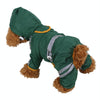 Waterproof Dog Raincoat, XS Yellow - Breathable & Reflective