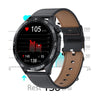 LEMFO HK4 1.43 inch AMOLED Round Screen Smart Watch Supports Bluetooth Calls(Black)