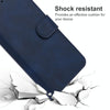Leather Phone Case For Alcatel Tetra(Blue)