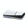 For PS5 Slim Console Middle Sticker Scratch Resistant Digital Optical Drive Version Universal Sticker, Color: Carbon Fiber Black