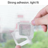 10pcs Household Floor Drain Stickers Anti-Mosquito Stickers For Screens Window Screen Hole Repair Subsidies(3 Rectangle Structure)
