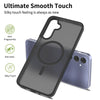 For Samsung Galaxy A16 5G / 4G Skin Feel TPU Hybrid PC MagSafe Phone Case(Black)